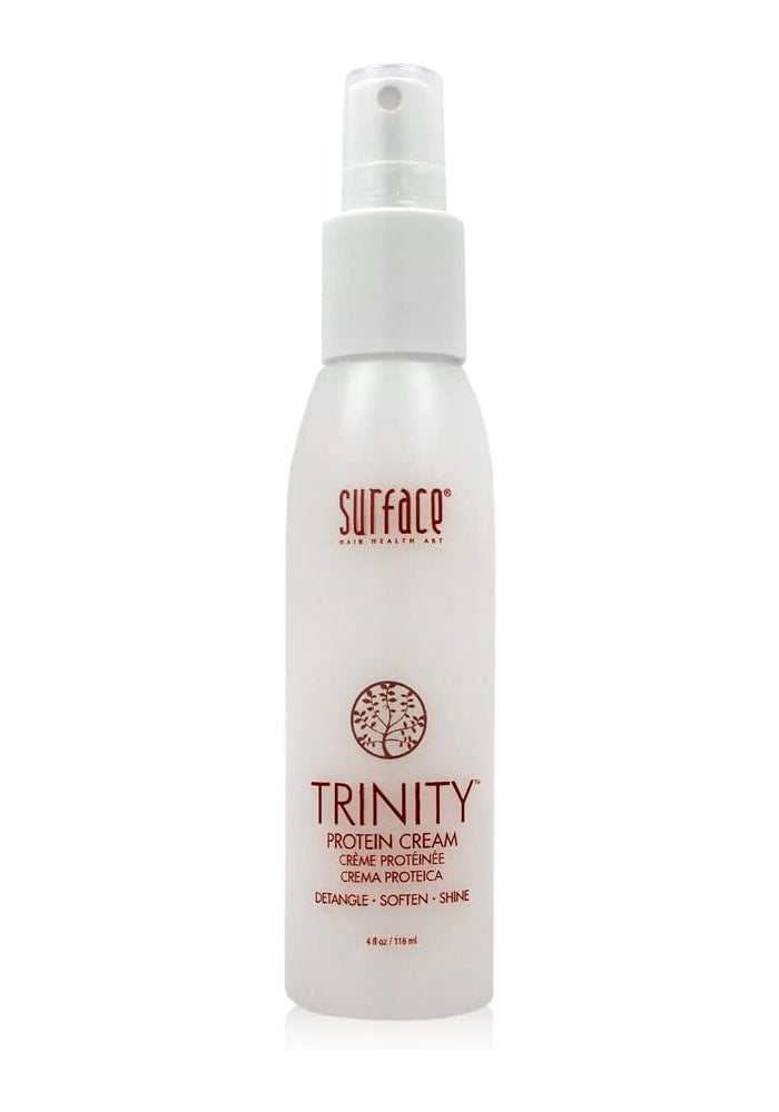Surface Hair Trinity Protein Cream Leave-In Conditioner, 4 Fl Oz - Nourishing Detangler for Color-Treated Hair - Image 1